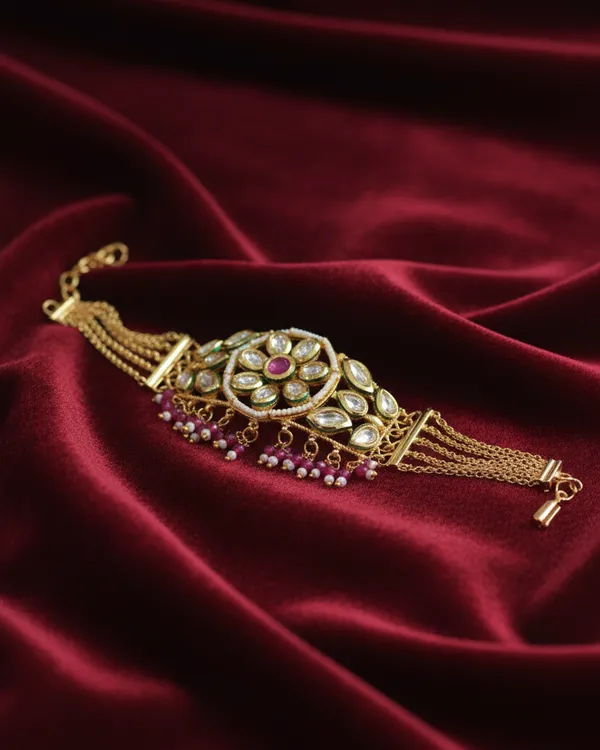 Gold_Brass_Bracelet_For_Women